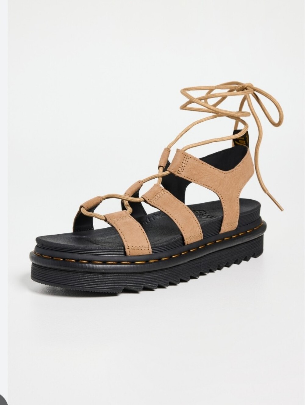 Dr Martens Nartilla sandals in sand nubuck - Picture 4 of 8